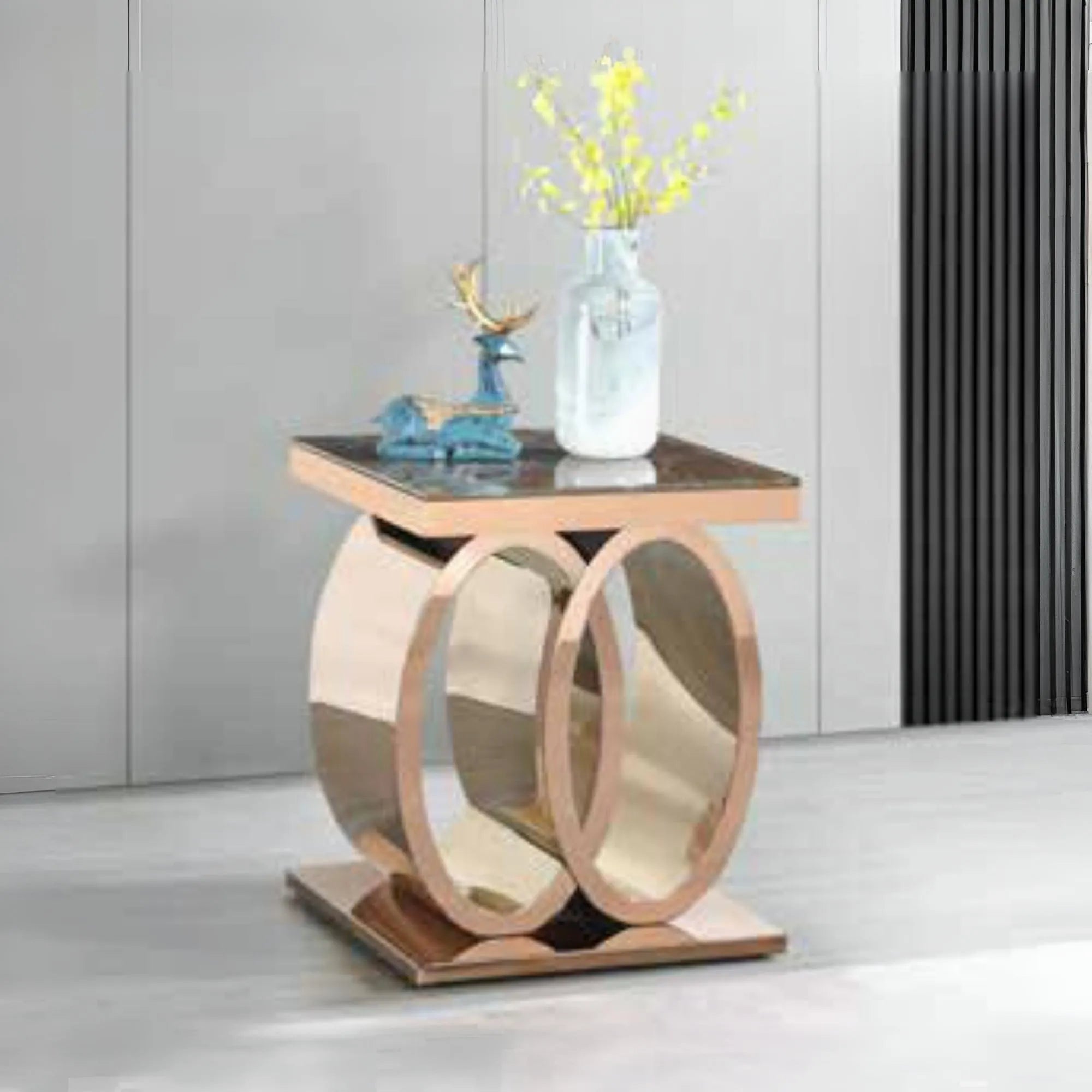 A50 ET ROSE GOLD END TABLE