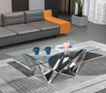 A58 silver coffee table