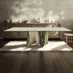 A60 DT SILVER DINING TABLE ONLY
