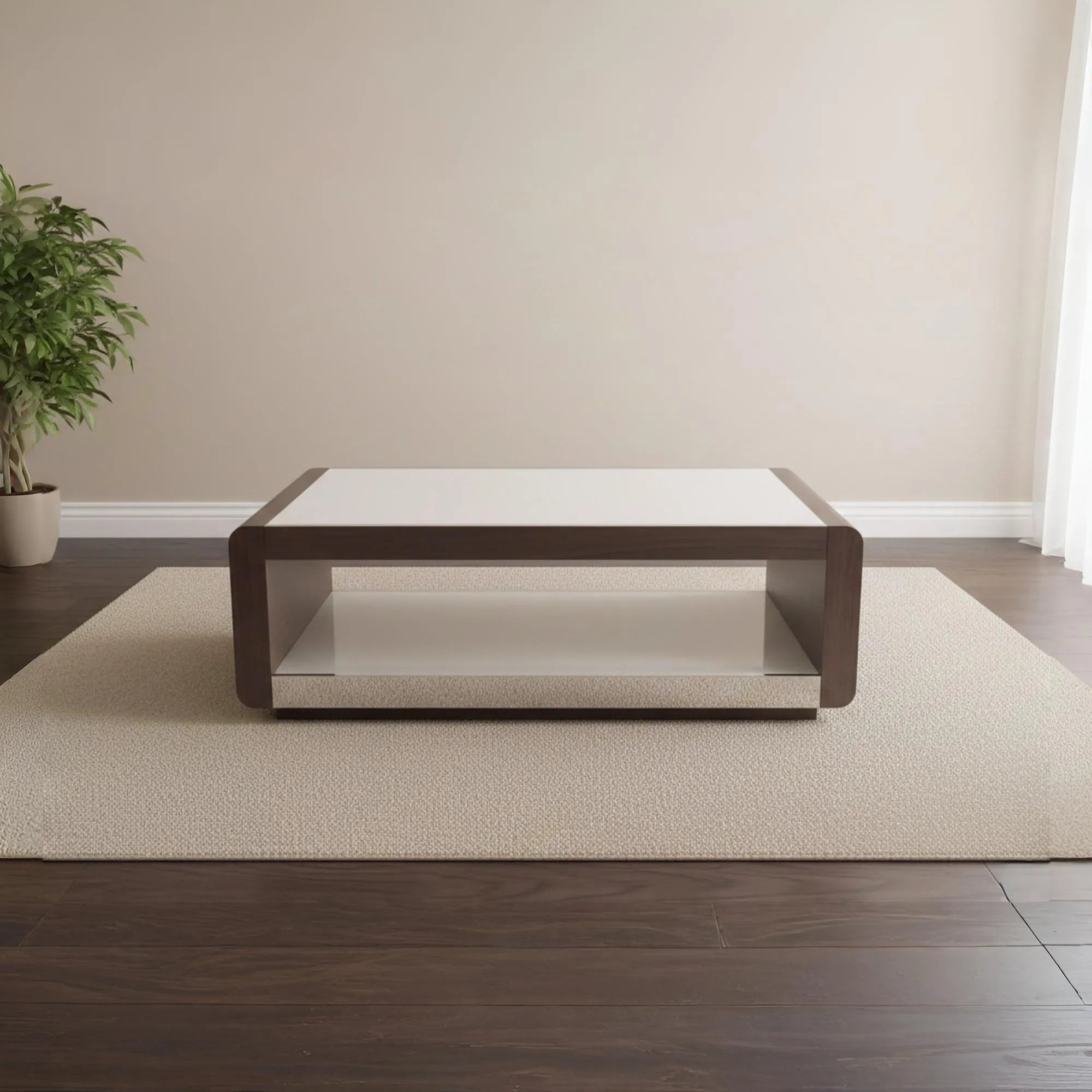 CT256 - WHITE - COFFEE TABLE