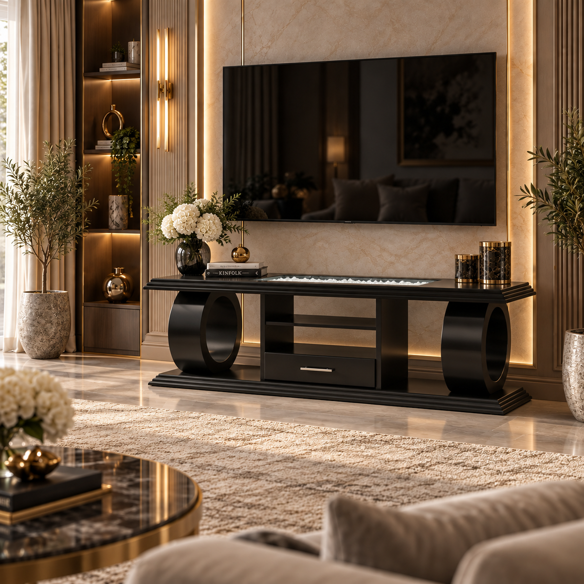 TRADE SK TV PLASMA STAND BLACK