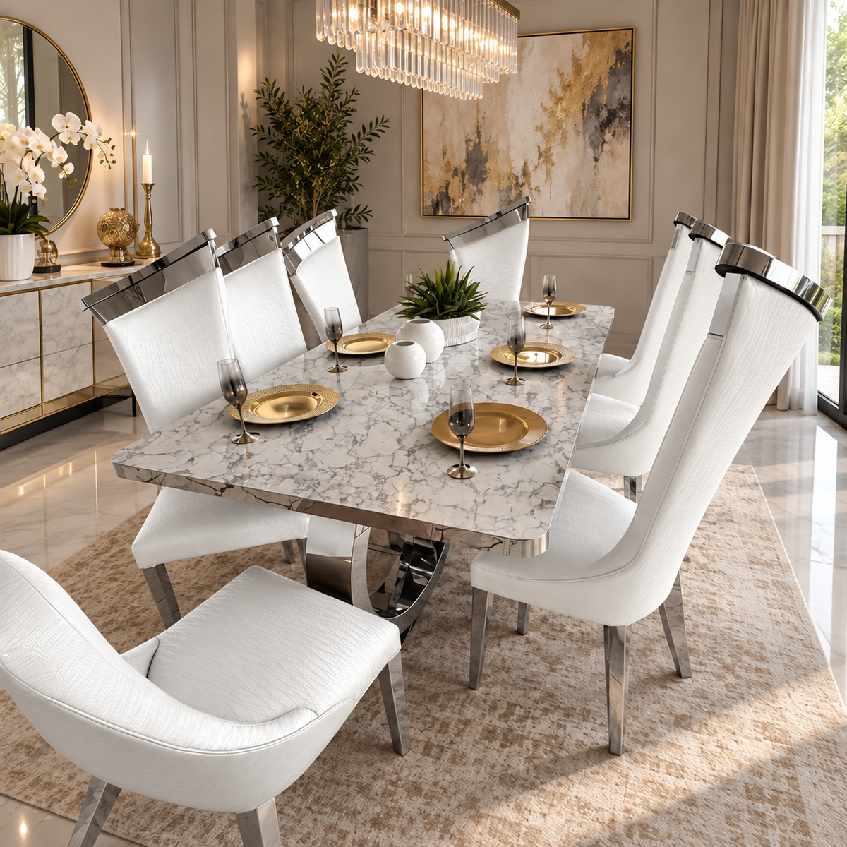 DAHLIA 9 PIECE DINETTE
