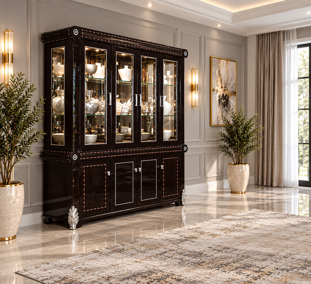 DAMASCUS SIDEBOARD AND WELSHTOP ONLY
