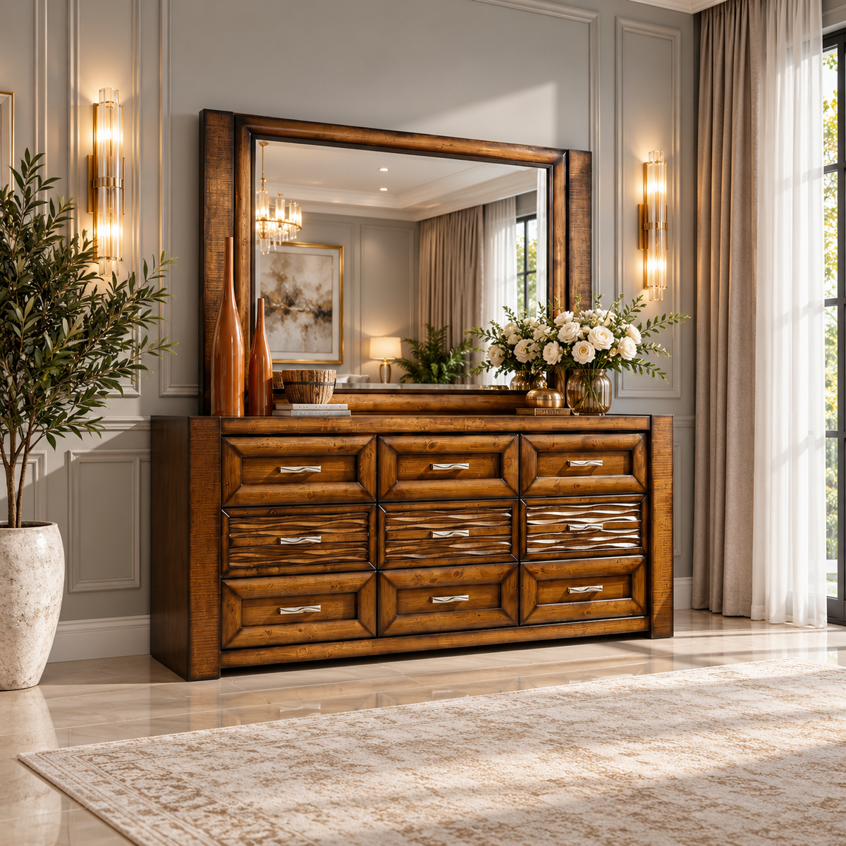 REBECCa SIDEBOARD & MIRROR ONLY