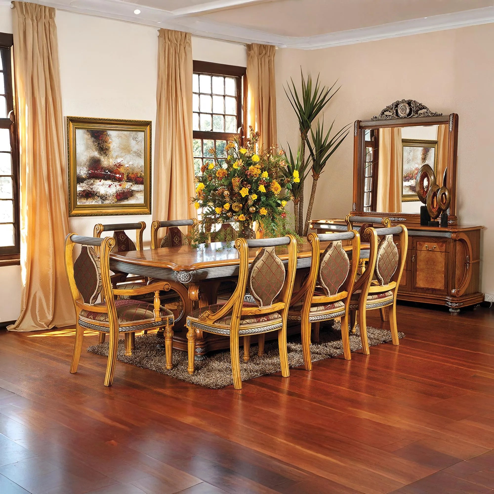 CONSTANTINE BUFFET AND MIRROR