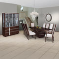 MERIDIAN/EBONY DINING TABLE ONLY
