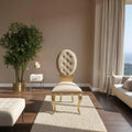 LV - DS GOLD DINING CHAIR