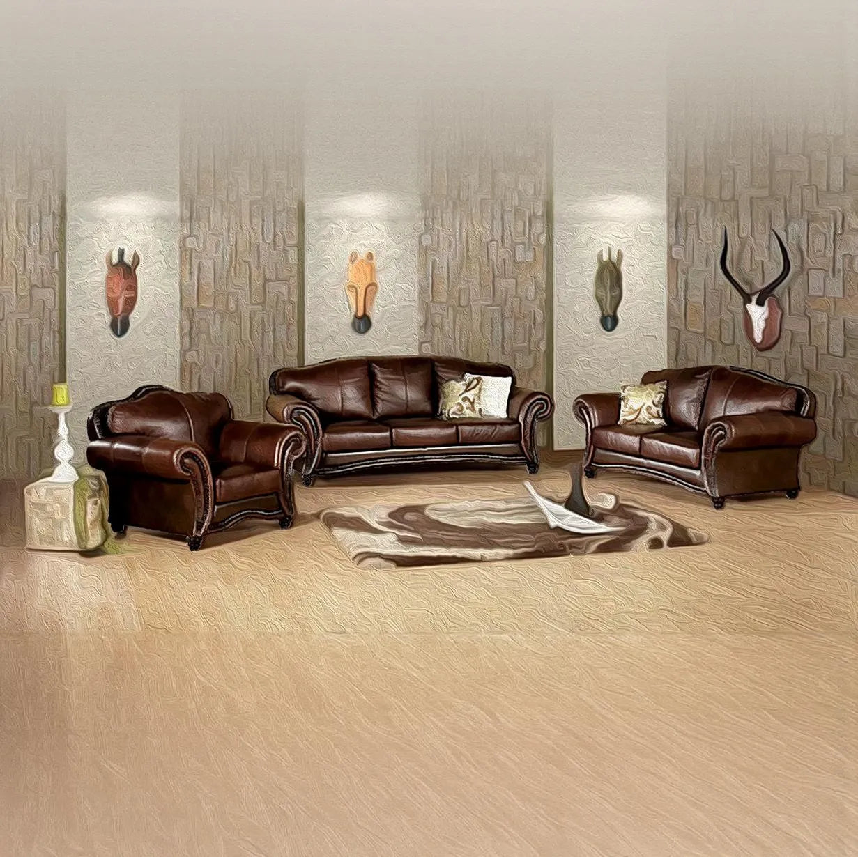 NEW MALO 3 SEATER COUCH ONLY