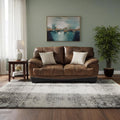 NEBRASKA 2 DIV FULL LEATHER BROWN