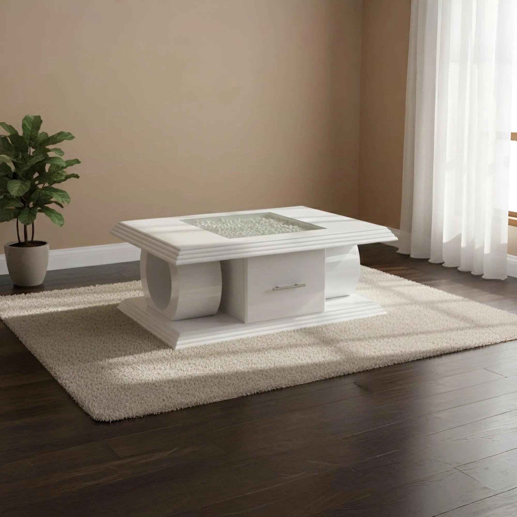 TRADE SK COFFEE TABLE WHITE
