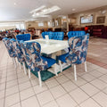 TRADE DINING SUITE 9PCE SET WHITE