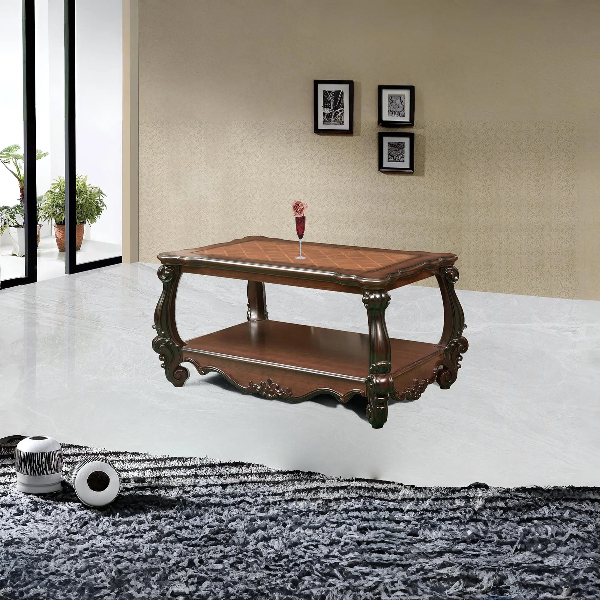 VERSAILLES COFFEE TABLE - DARK