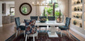 Sylvester white 9 Pc dining room suite